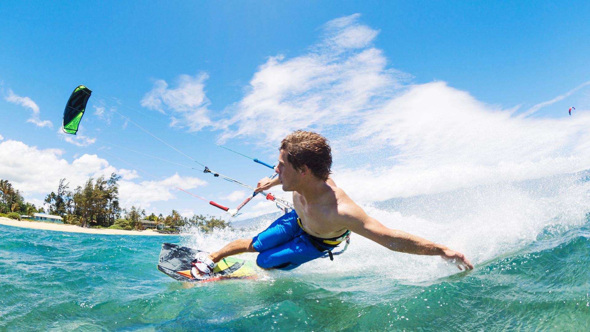 Vacances en Guadeloupe-Kite surf